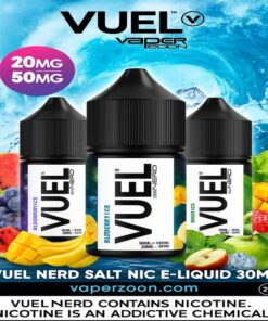 Buy Vuel Nerd Salt Nic 30ml E-Liquid in the UAE