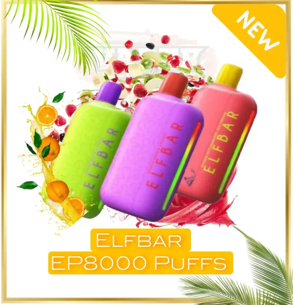 ELFBAR EP8000 Puffs 20mg Disposable Vape