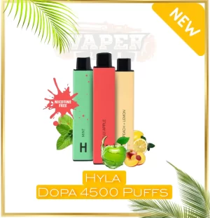 Hyla Dopa 4500 Puffs Disposable Vape