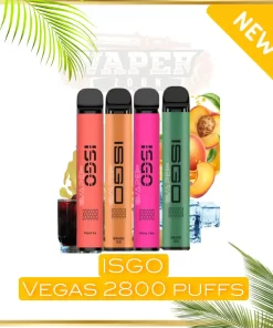 Isgo Vegas 2800 Puffs Disposable Vape