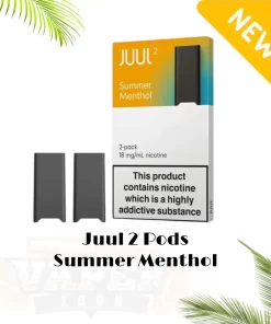 JUUL 2 Pods Summer Menthol – 18 Mg