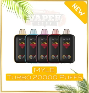 MYLE Turbo 20000 Puffs 50mg Disposable Vape