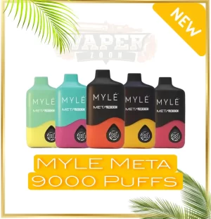 Myle Meta 9000 Puffs 5% Disposable Vape