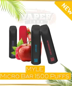 Myle Micro Bar 1500 puffs 2% Disposable Vape
