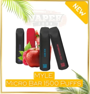 Myle Micro Bar 1500 puffs 2% Disposable Vape