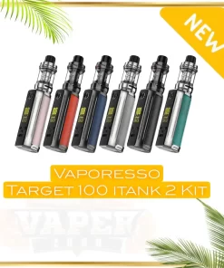VAPORESSO TARGET 100 iTANK 2 VAPE MOD KIT 100W