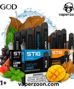 Buy VGOD Stig Disposable Vape in UAE | Fast Delivery from Vaperzoon