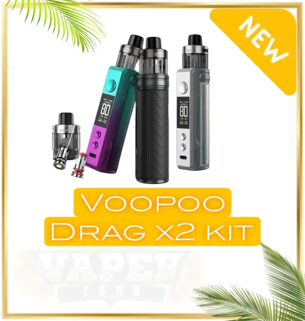 VOOPOO DRAG X2 VAPE POD MOD KIT