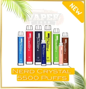 Nerd Crystal 5500 Puffs Disposable Vape