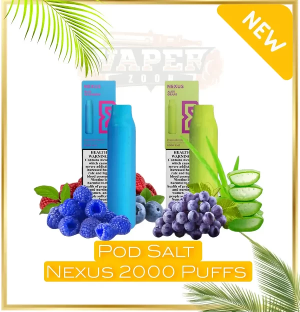 Pod Salt Nexus 2000 Puffs disposable vape