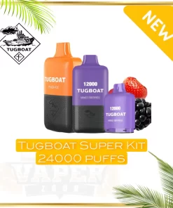 Tugboat Super Kit 24000 Puffs Disposable Vape