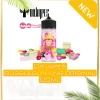 Dr Vapes Bubblegum King E-liquid: 3mg nicotine, 120ml bottle, freebase nicotine, original bubblegum flavor.