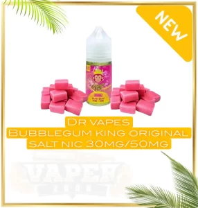 DR VAPES BUBBLEGUM KING ORIGINAL SALT NIC 30MG 50MG