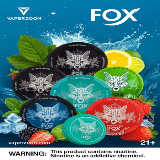 Buy Best White Fox Nicotine Pouches in Dubai 2025