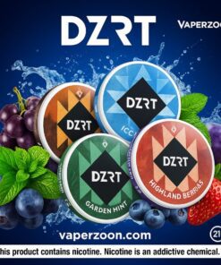 Buy DZRT Nicotine Pouches in Dubai | Smoke-Free Nicotine