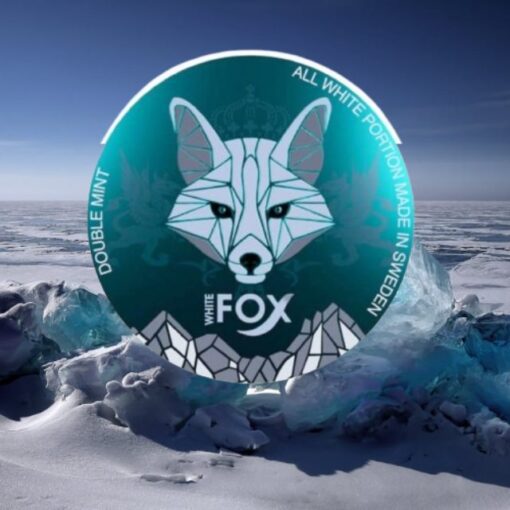 Buy White Fox Nicotine Pouches DOUBLE MINT