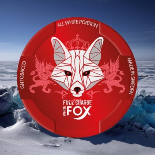 Buy White Fox Nicotine Pouches RED