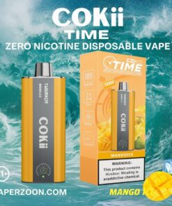 Cokii Time 16000 Puffs Mango Ice Zero Nicotine Vape