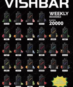 Vishbar Weekly 20000 Puffs – Long Lasting Disposable Vape