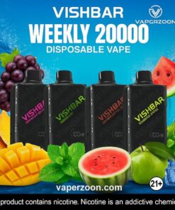 Vishbar Weekly 20000 Puffs – Long Lasting Disposable Vape