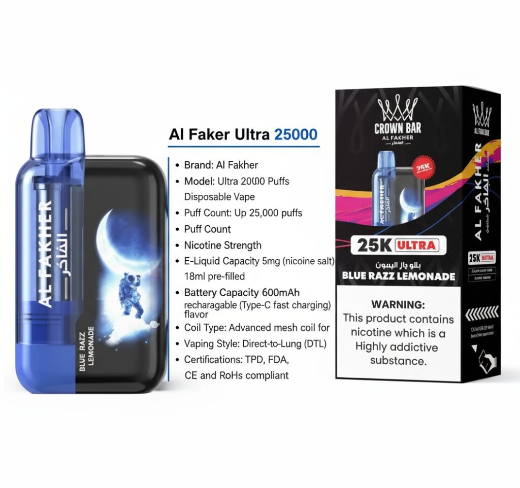 Al Fakher Ultra 25000 Puffs in UAE