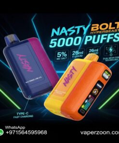 Buy NASTY BOLT HYPERBEAST 50000 Puffs in Dubai