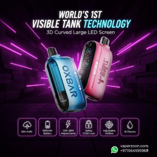 Dr Vapes Panther X OXBAR 50000 Puffs Disposable Vape