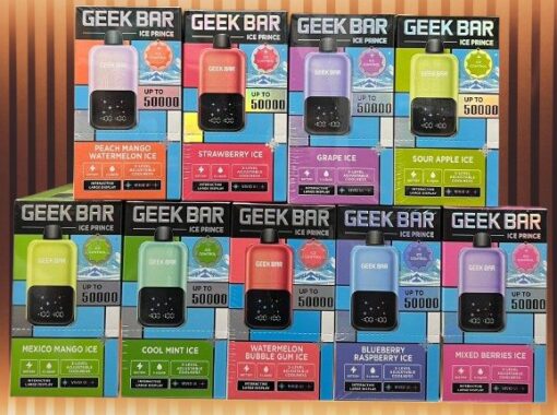 Geek Bar Ice Prince 50000 Puffs Disposable Vape Dubai - Image 2