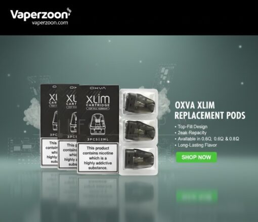 Oxva XLIM Pods in Dubai & UAE - Best Price | Vaperzoon