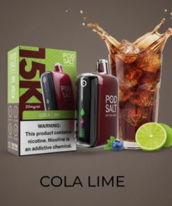 Pod Salt 15000 Puffs Disposable Vape 20mg Cola Lime