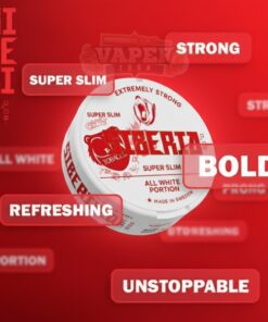 SIBERIA -80 Super Slim All White Portion