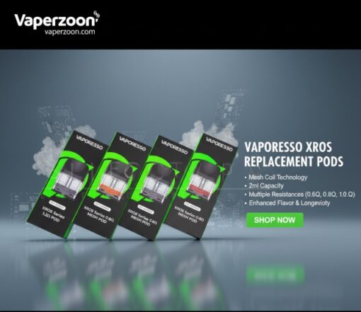 Vaporesso XROS Pods - Best Price & Fast Shipping | Vaperzoon