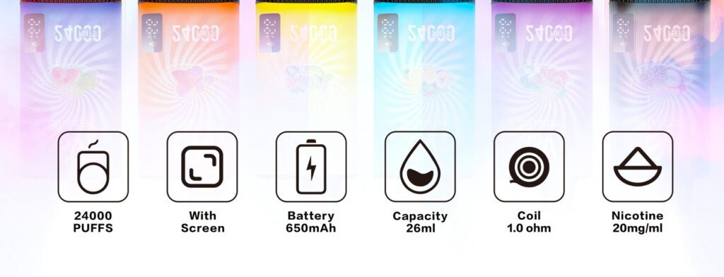 Silva rocket 24000 puffs