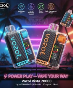 Vozol Vista 20000 Puffs Disposable Vape 50mg Nicotine