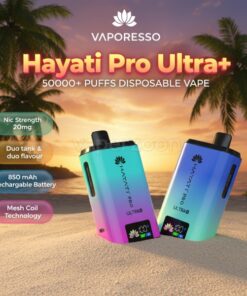 Hayati Pro Ultra Plus 50000 Puffs 20MG Nicotine