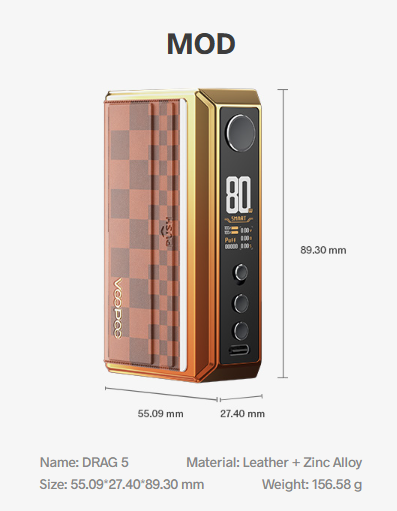 Specifications for the Product Mod